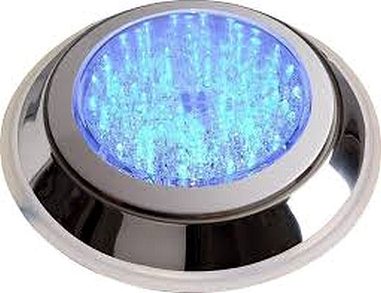 חזית ניירוסטה עם תושבת לתפסיה מהירה על קיר הבריכה