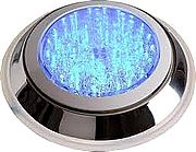 חזית ניירוסטה עם תושבת לתפסיה מהירה על קיר הבריכה